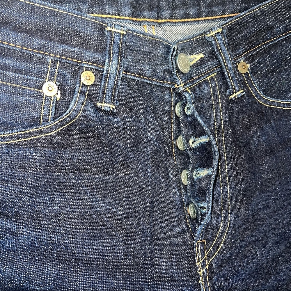 Real Joe McCoy 906 Selvedge Denim Jeans 31 x 36 (31 x 30) Indigo Made in Japan - Picture 5 of 16